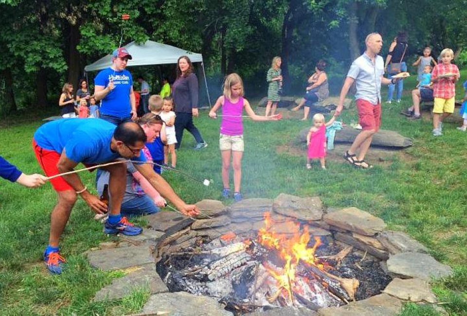 S'mores & More. Photo courtesy of Riverbend Environmental Education Center 
