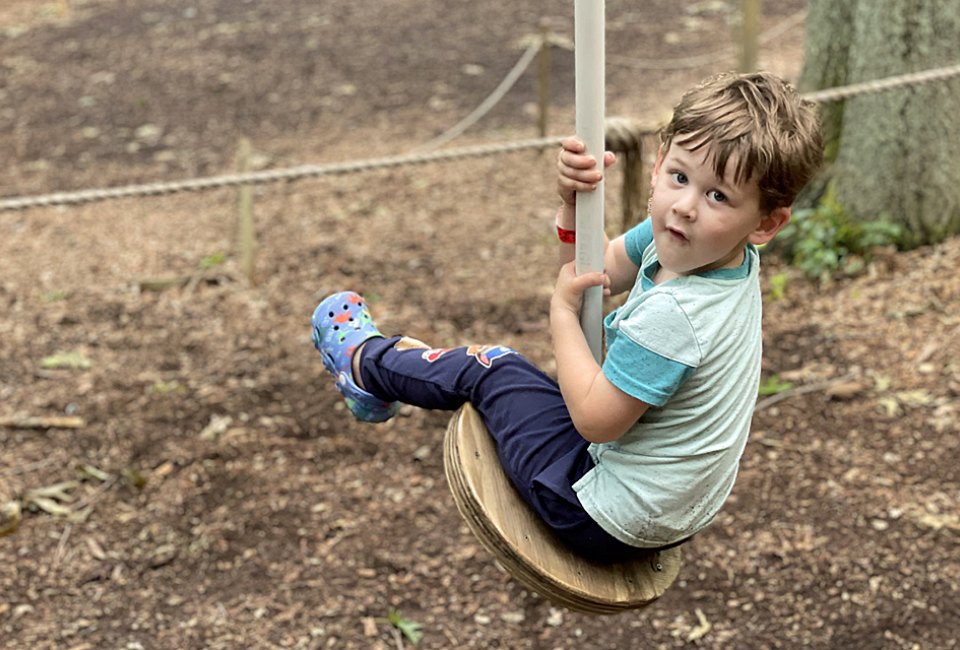 Set preschoolers loose with thrilling challenges just right for little climbers. 