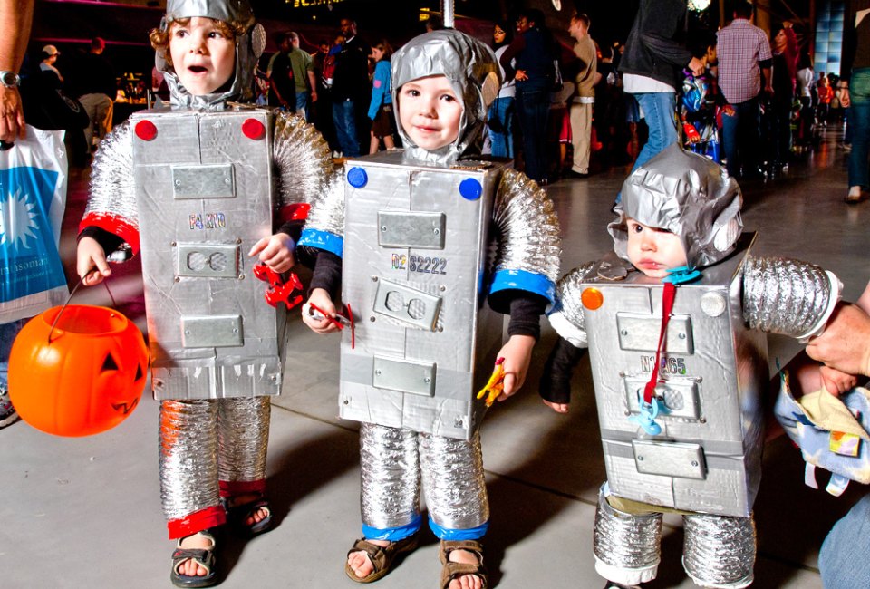 Halloween Weekend Things to Do in DC with Kids: Trick-or-Treat, Air & Scare, and More Fun Events Air & Scare is back at the Steven F. Udvar-Hazy Center! Photo courtesy of the National Air and Space Museum