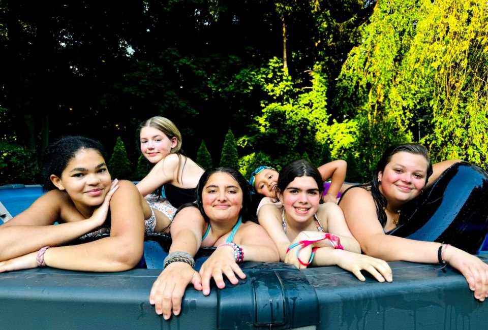 Invite the whole gang over for a dip in your new above ground pool. Photo by Ally Noel