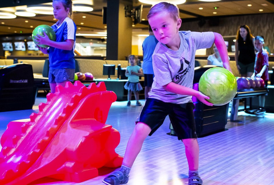 There are 24 ten-pin lanes and six candlepin lanes at Apex Entertainment in Marlborough.