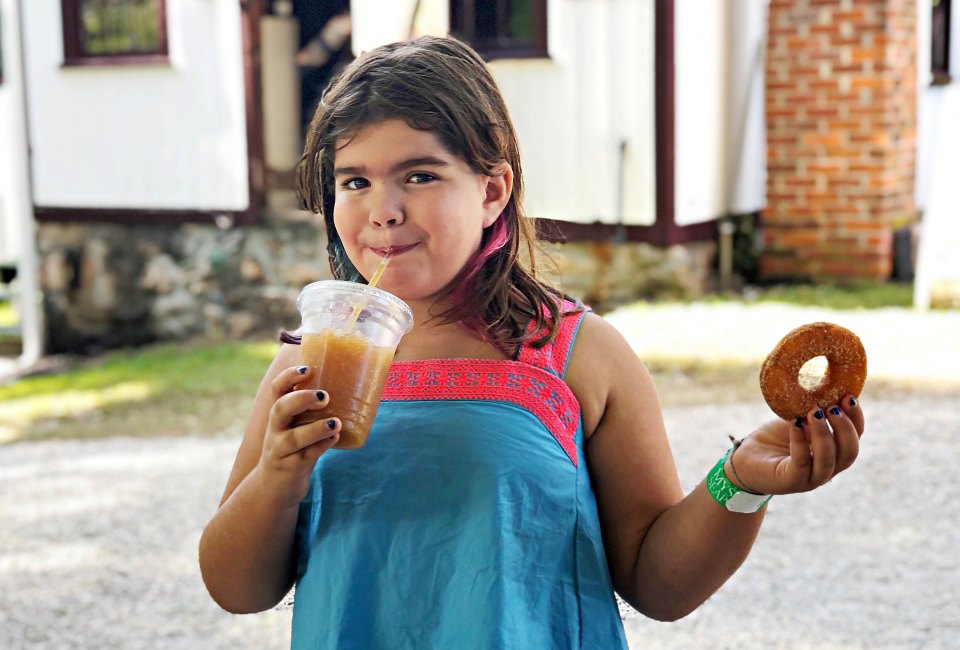 One of the best parts of apple picking is the cider donuts after! Photo by Ally Noel