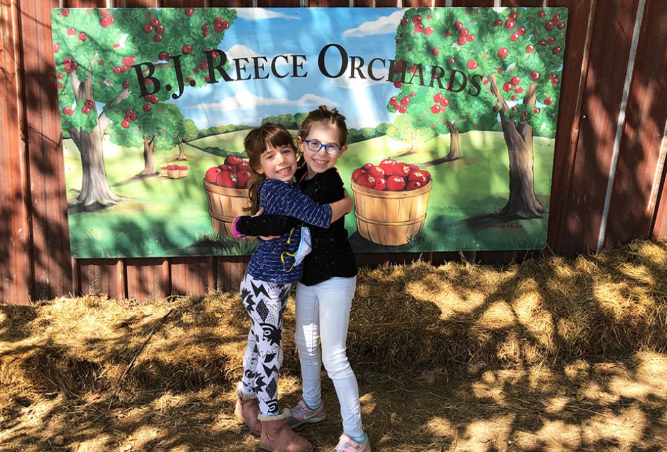 B.J. Reece Orchards is a great place to spend a weekend picking apples with the family. Photo by author