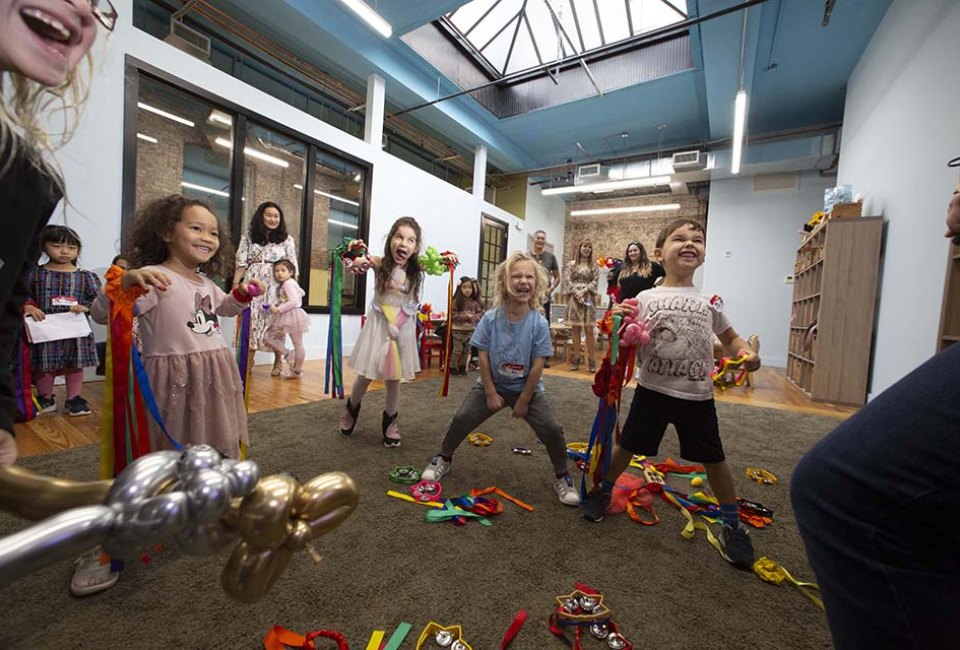 The Art Farm in The City offers tons of ways to enjoy its space during a drop-in play session.