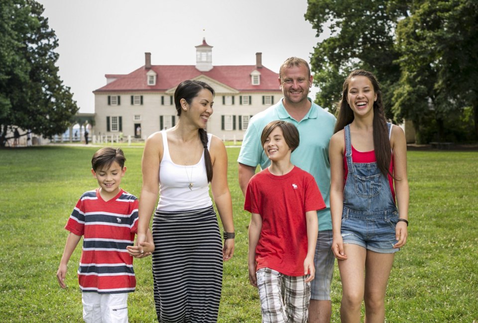 Visit the home of George Washington in Virginia. Photo courtesy of Mount Vernon