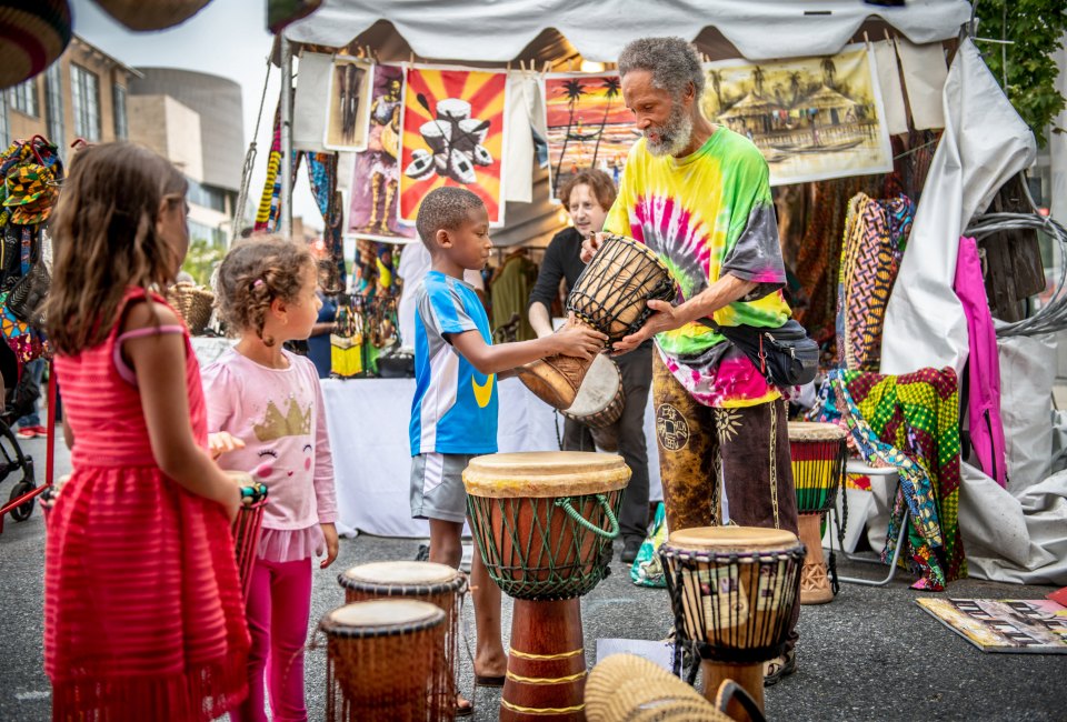 Soak up the family-friendly fun at Baltimore's Artscape. Photo by Edwin Remsberg, courtesy of the Baltimore Office of Promotion & The Arts 