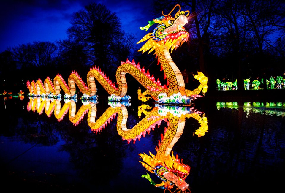 Thrill to the pageantry of the Asian Lantern Festival. Photo courtesy of Central Florida Zoo