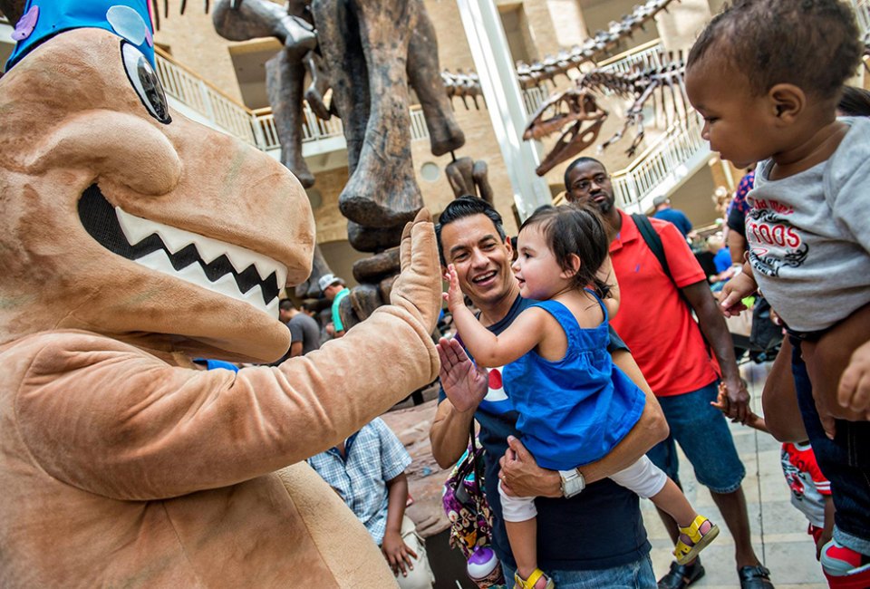 Party like a dinosaur at Fernbank's annual Dinosaur Birthday Bash! Photo courtesy of the museum