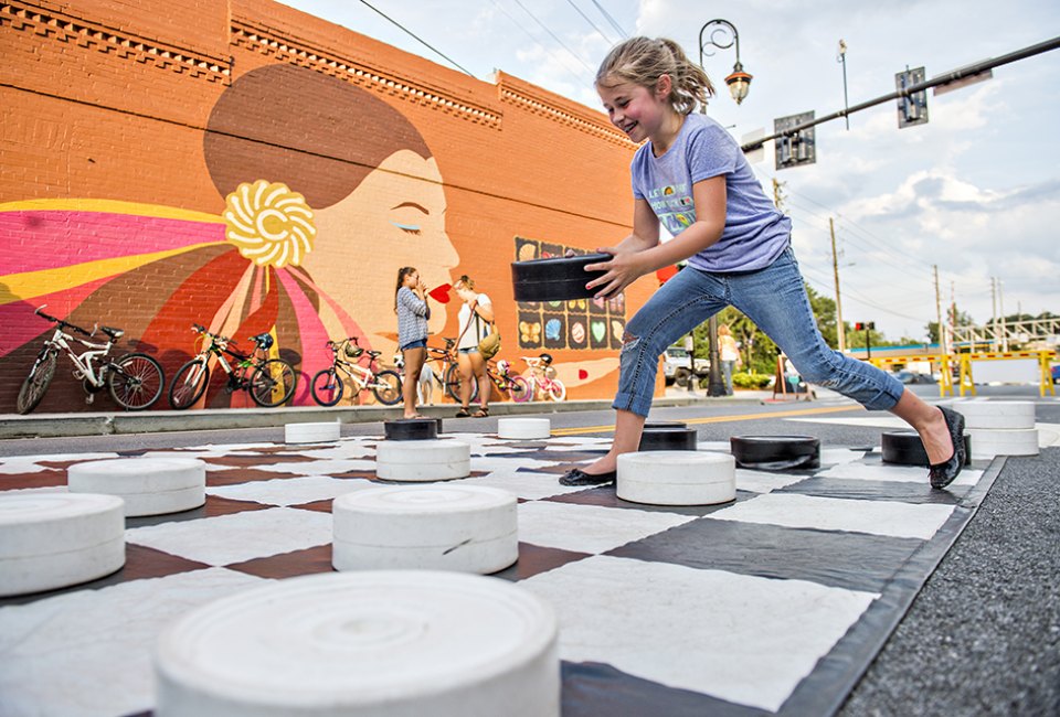 There's so much awesome public art in Duluth, GA! 