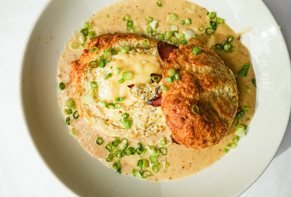 Enjoy the tasty Easter brunch at South City Kitchen. Photo courtesy of the restaurant