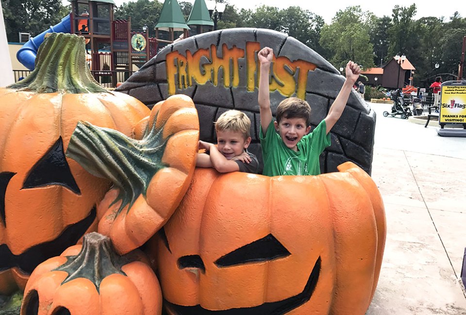 Thrills by Day at Six Flags Great Adventure offers fun for all ages as part of Fright Fest. Photo by Elsa Simcik