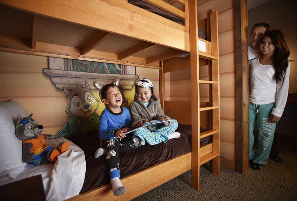 Great Wolf Lodge welcomes families of all ages and sizes with a ton of kid-friendly activities.