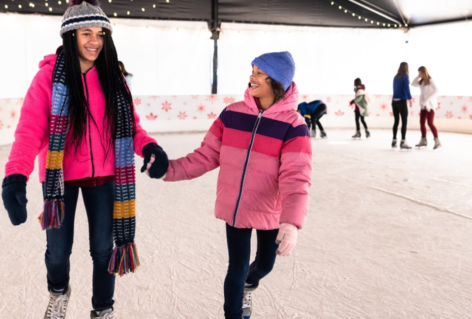 Ice skate at License to Chill at Margaritaville at Lake Lanier Islands for winter fun. Photo courtesy of Margaritaville at Lake Lanier Islands