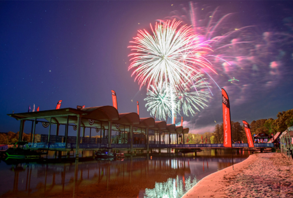 Celebrate Memorial Day with fireworks at Callaway Gardens. Photo courtesy of the gardens