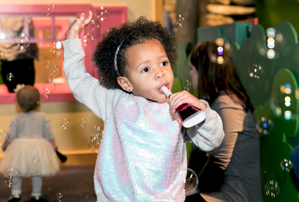 Kids and parents can party into the new year during the day at Children's Museum of Atlanta. Photo courtesy of the museum