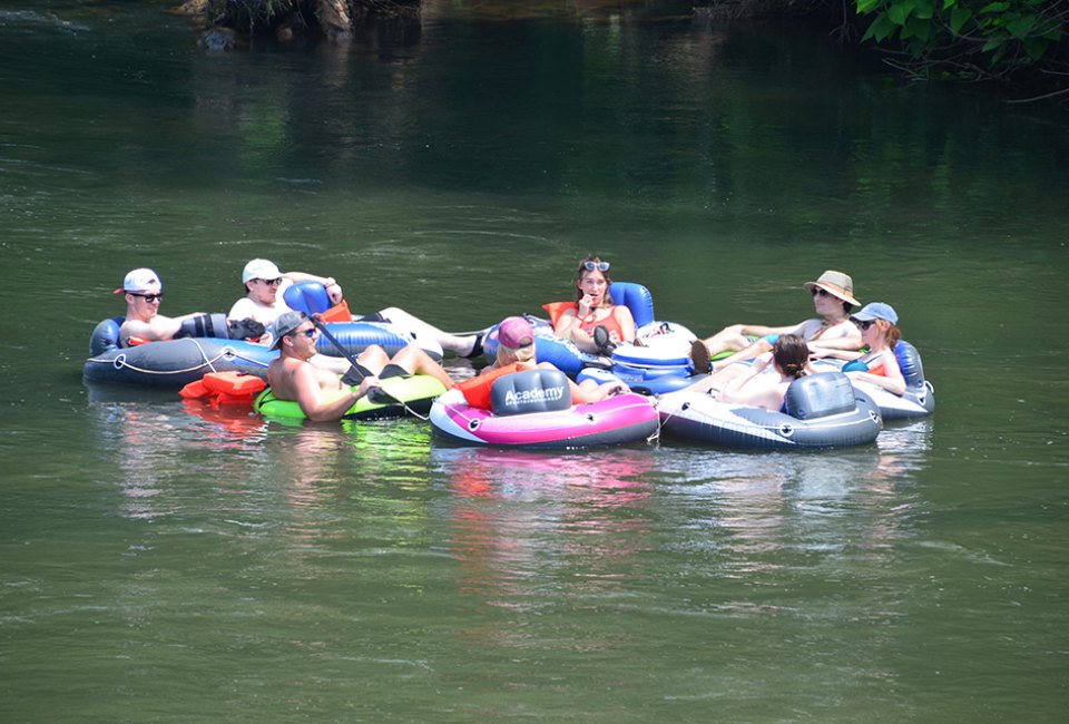 Take dad on a tubing or kayaking trip this Father's Day for some outdoor fun.