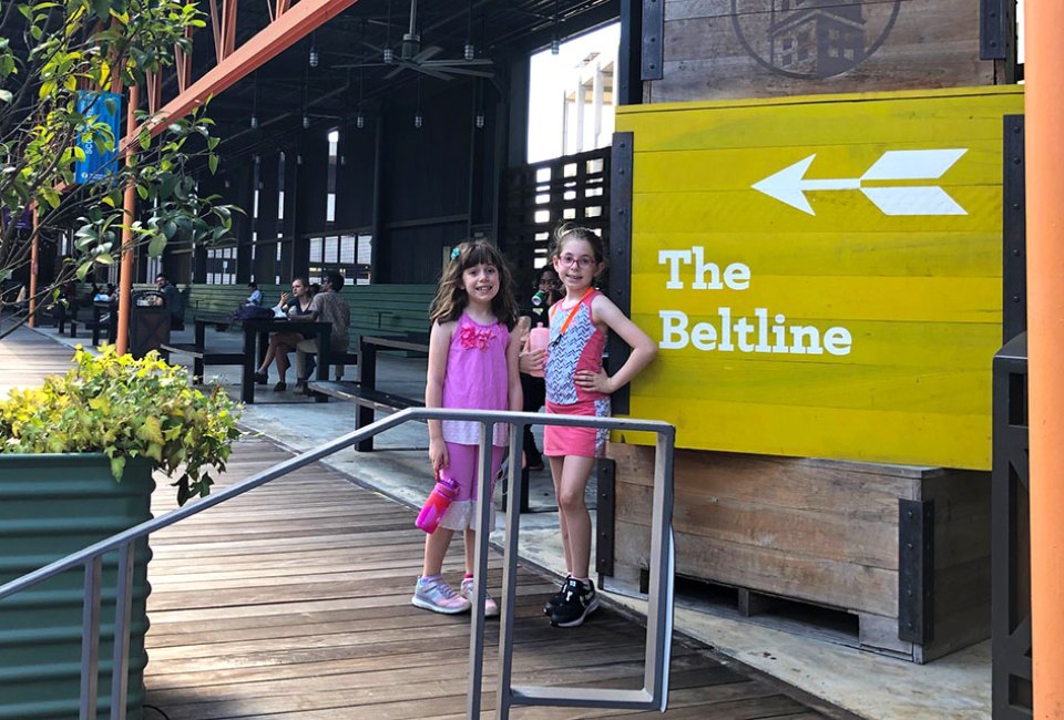 The Atlanta BeltLine makes a perfect afternoon of outdoor exploring with kids.
