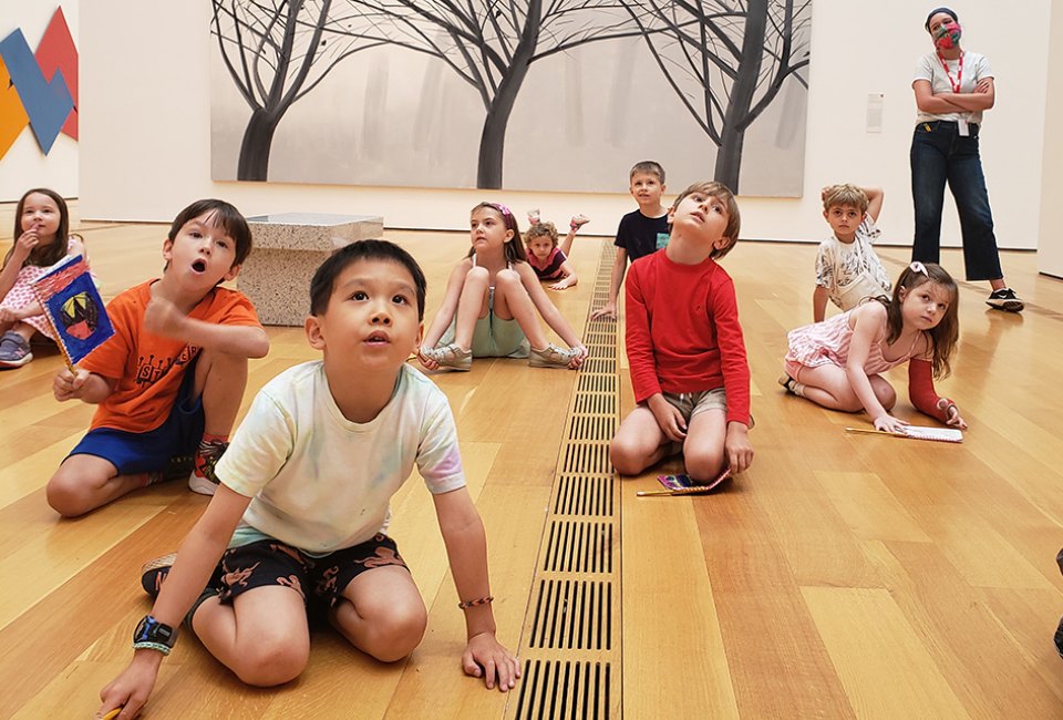 Summer camp at the High Museum of Art is a haven for art-loving kids. Photo courtesy of the museum