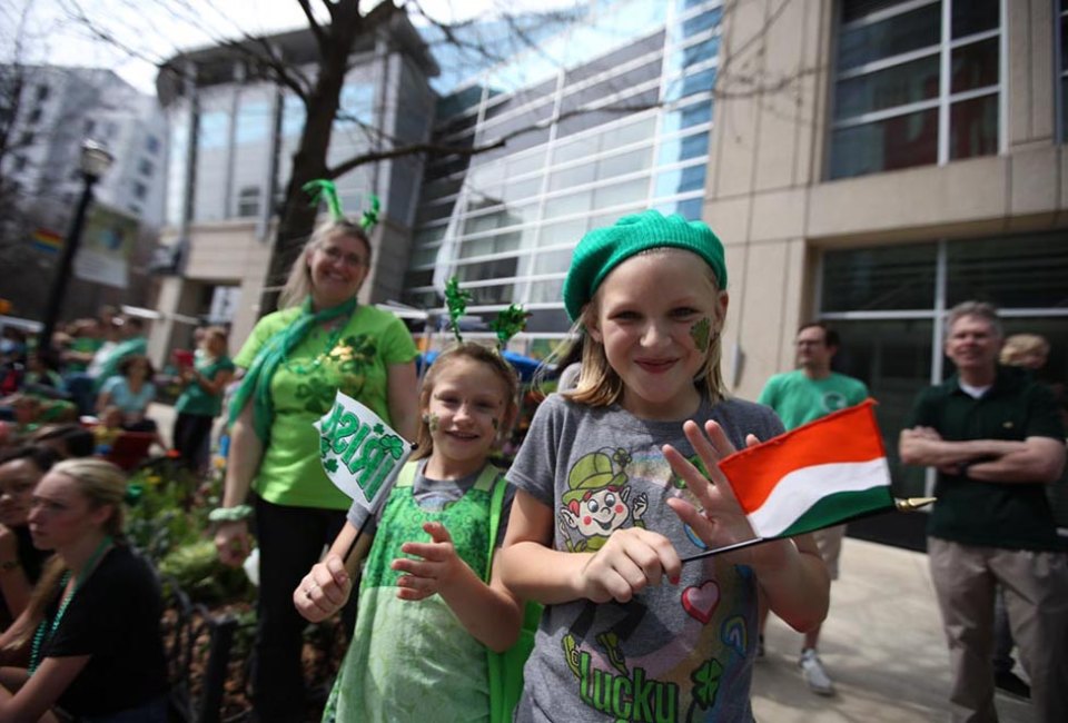 Celebrate all things Irish at the Atlanta St. Patrick's Day Parade. Photo courtesy of the parade organizers