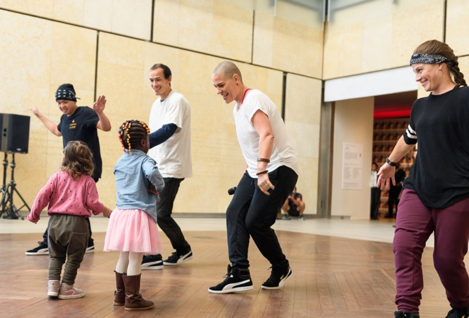 New Toddler Time Kicks off at the Barnes Foundation. Photo courtesy of the Barnes Foundation