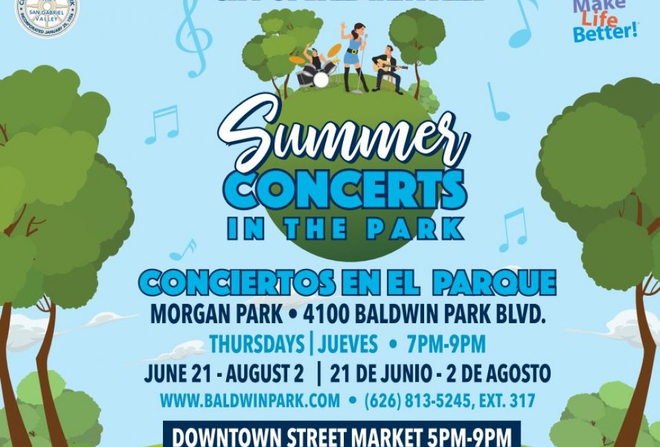 Baldwin Park Summer Concerts in the Park Mommy Poppins Things To Do