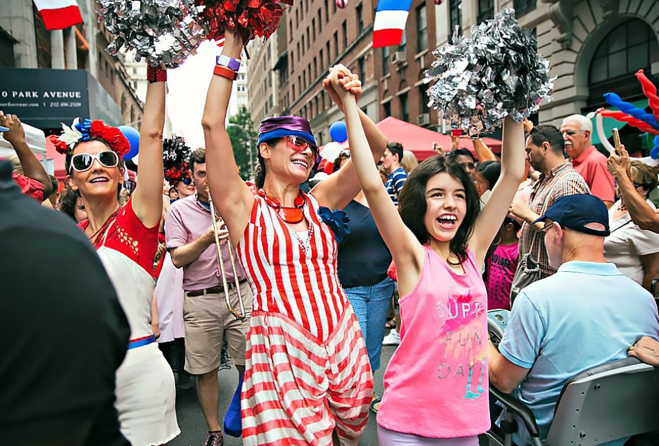 Celebrate all things French when Bastille Day takes over Madison Avenue with a blocks-long street fest. Photo by Michael George