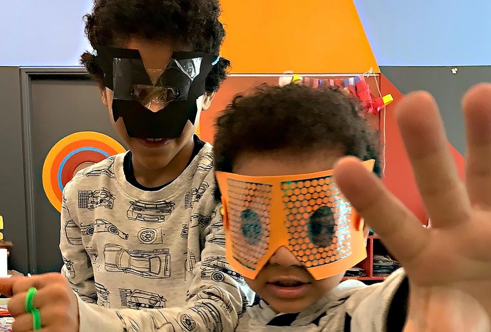 The Black Future Festival at the Brooklyn Children's Museum invites kids to reflect, act, and look toward the future. Photo courtesy of the museum