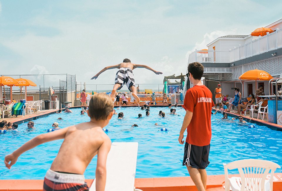 Sunny Atlantic Beach Club in Long Island offers plenty of family-friendly fun. Photo courtesy of Sunny Atlantic Beach Club