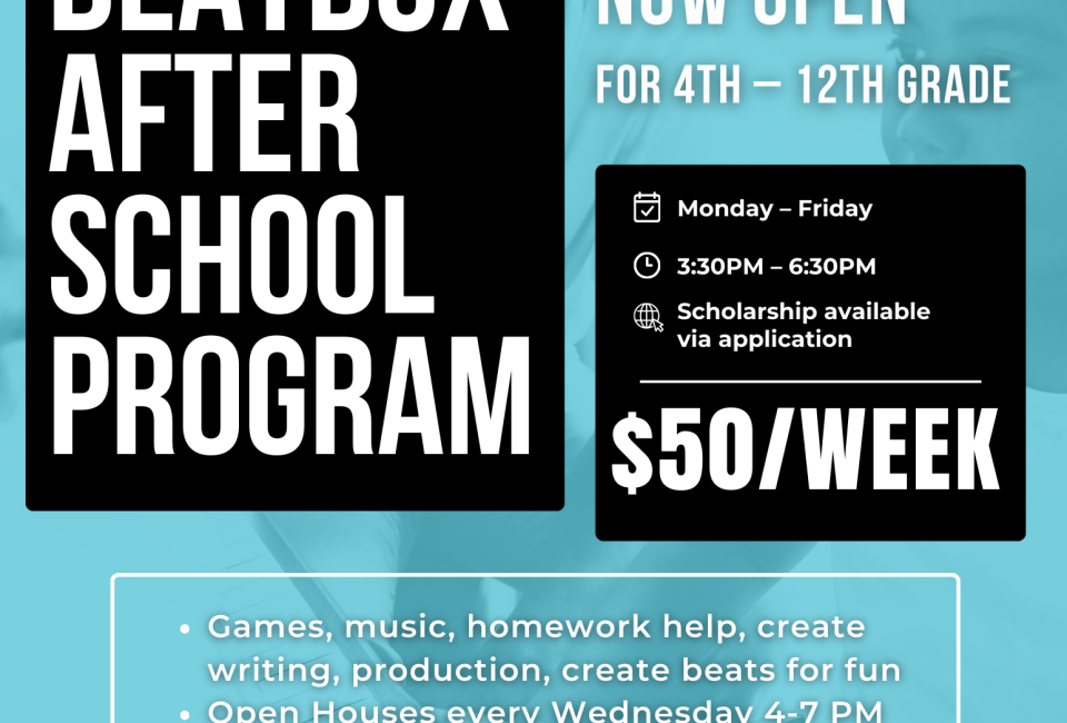 Registration: BeatBox After School Program