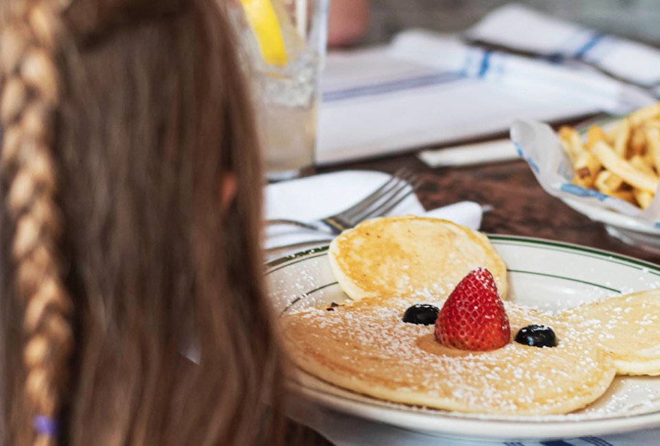 What could be better than fresh (and freshly designed) pancakes from The Shed?