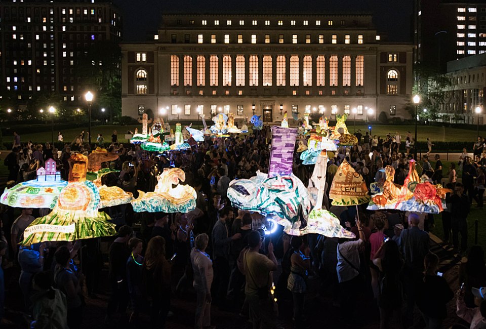 Morningside Lights returns in full force for the first time since 2019, with hands-on lantern making and a community-wide procession. Photo courtesy of the event