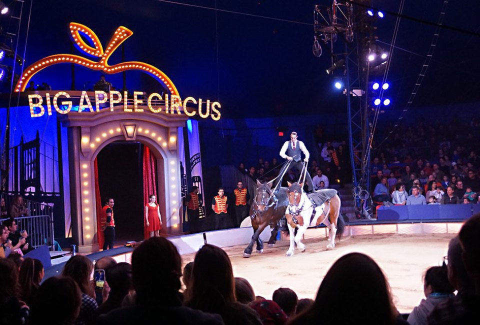 The Big Apple Circus is just the right size for preschoolers and toddlers. Photo by Jody Mercier