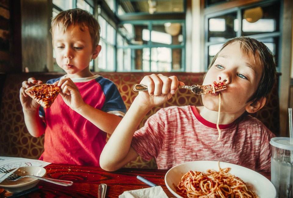 Find family fare and great deals at these Connecticut restaurants where kids eat free! Photo courtesy of Bigstock
