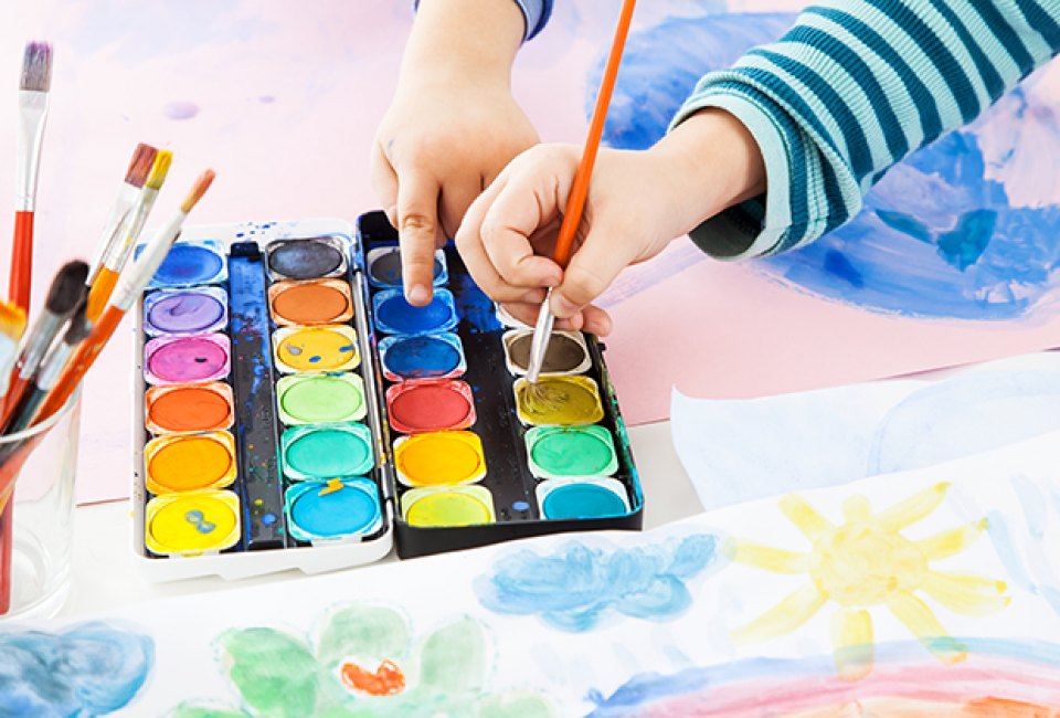 Help your kids develop their creative side with art classes