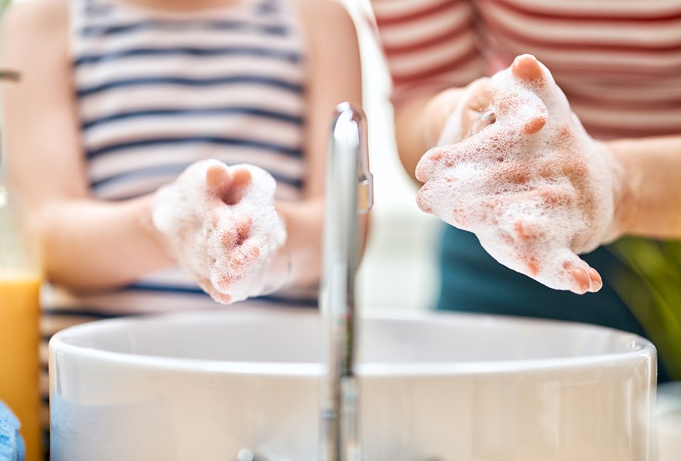 Kids can give parents tickets if they forget to turn off the water to soap hands or brush teeth!