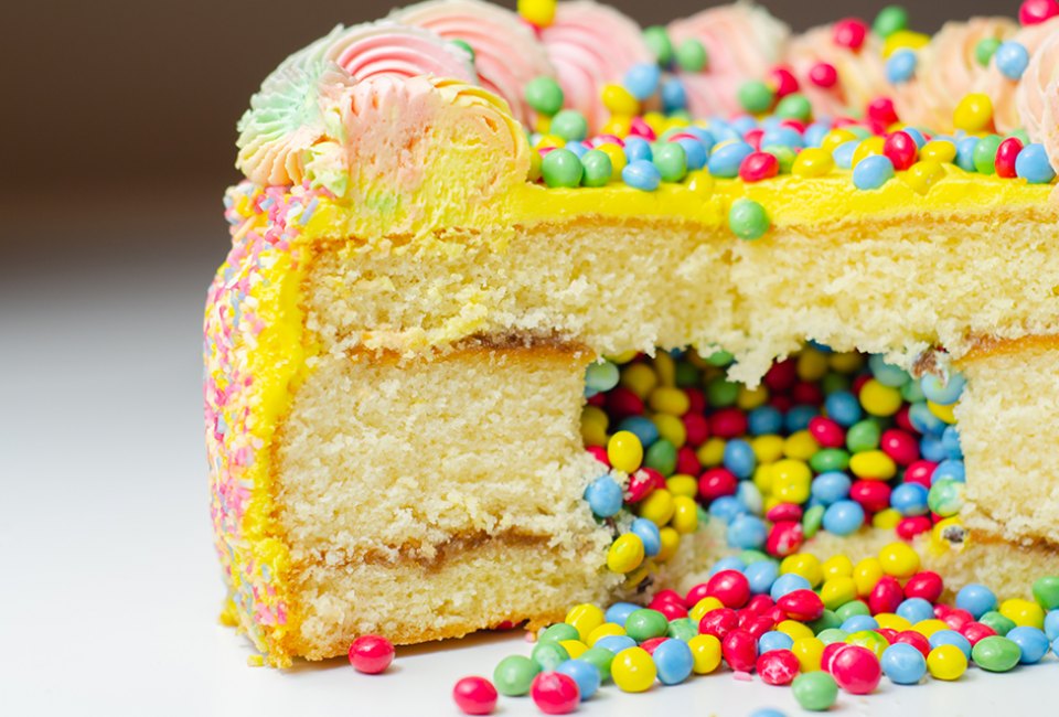 This cake hides a delicious surprise inside. No wonder it's one of our favorite recipes of 2021!