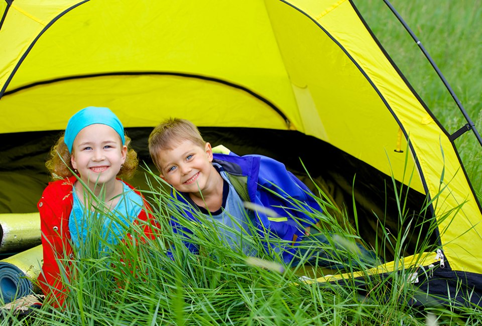 Introduce the kids to the joy of camping at sites with kid-friendly amenities.