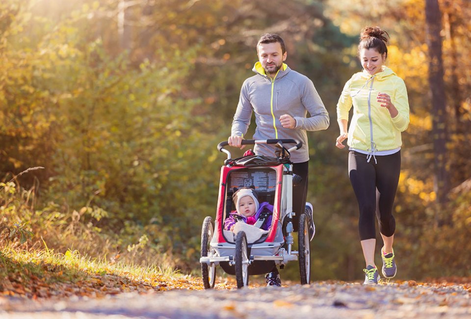 Load up the kids and strollers, and check out these stroller-friendly walks. 