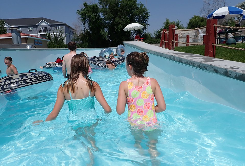 Raging Rivers Water Park is the place to be on a hot day in Bismarck. 