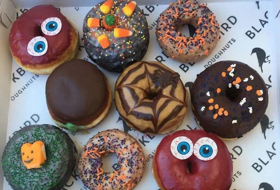 Blackbird Doughnuts comes up with special flavors for different holidays. Photo courtesy of Blackbird Doughnuts
