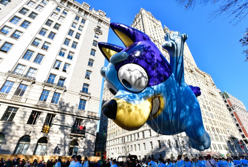 Watch the Macy's Thanksgiving Parade. Photo courtesy of the Macy's Thanksgiving Day Parade