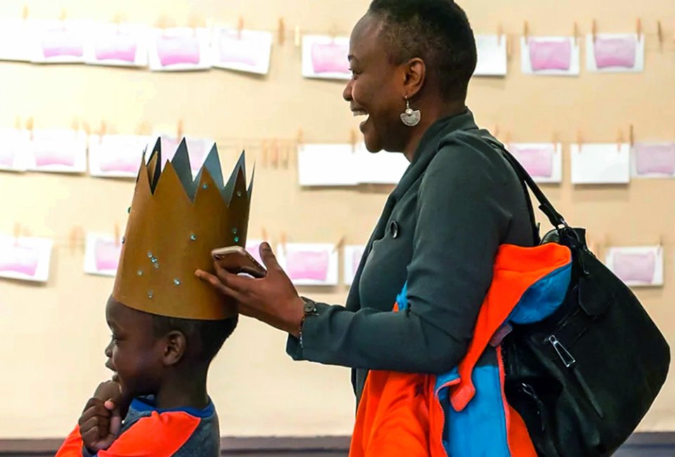 Celebrate Martin Luther King, Jr. this weekend in Boston with family activities. Wee Wear the Crowns event photo by Wayne Lake Photography