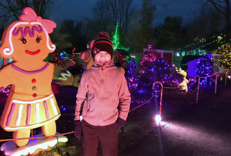 ZooLights at the Stone Zoo Boston Holiday Staycation Ideas for Christmas Break