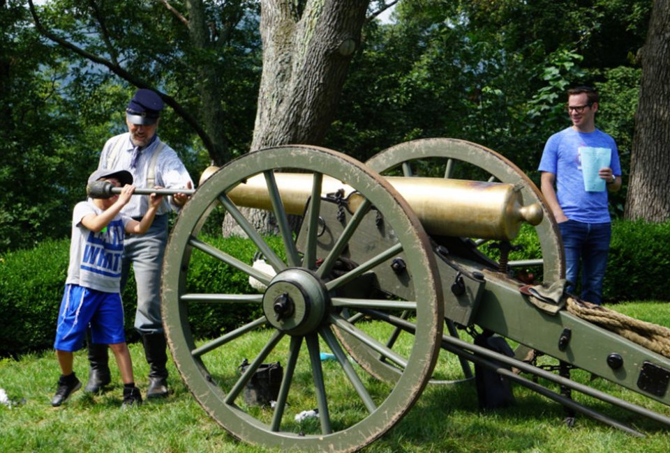 The American Revolution and Civil War come to life on Sunday at Boscobel. Photo courtesy of the event