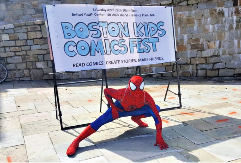 Photo courtesy of Boston Kids Comics Fest