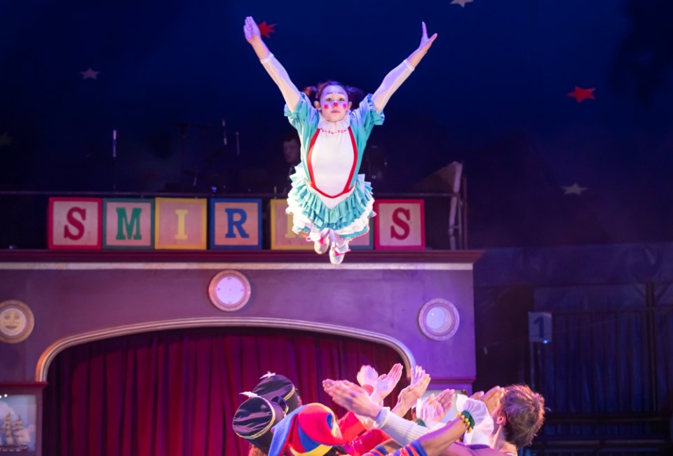  The fun is practically falling into our laps with the top things to do in Boston this August! Photo courtesy of Circus Smirkus