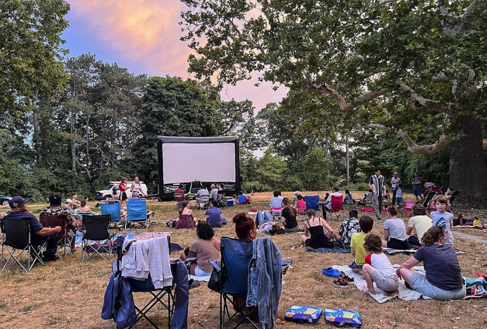 Pack up some popcorn and a blanket or two. Photo courtesy of Boston Parks and Recreation