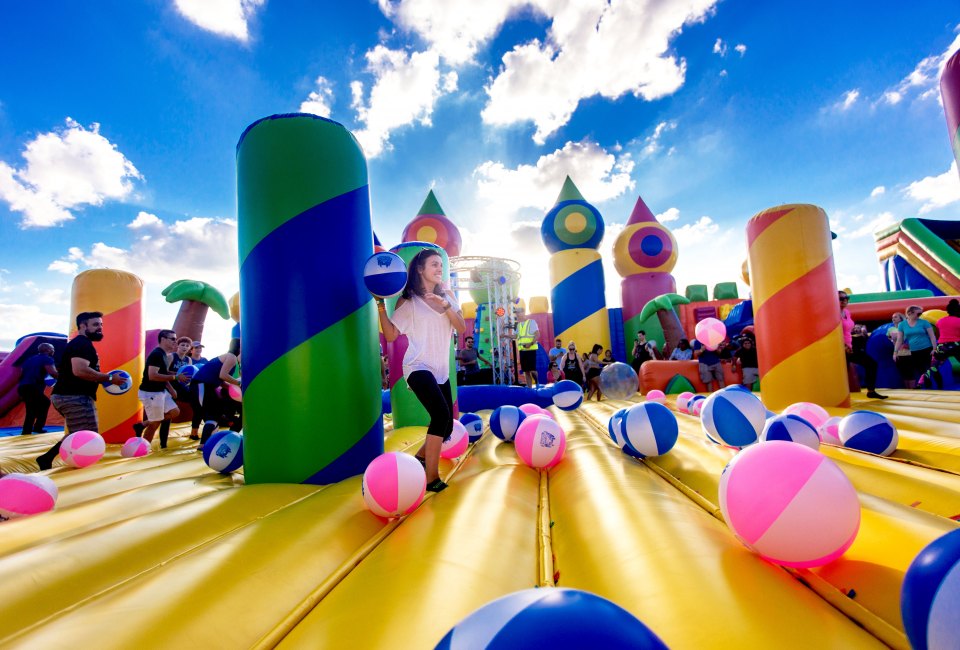 The Big Bounce America lands in Brooklyn this September.