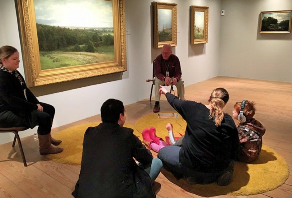Sensory Saturday. Photo courtesy of Brandywine River Museum 