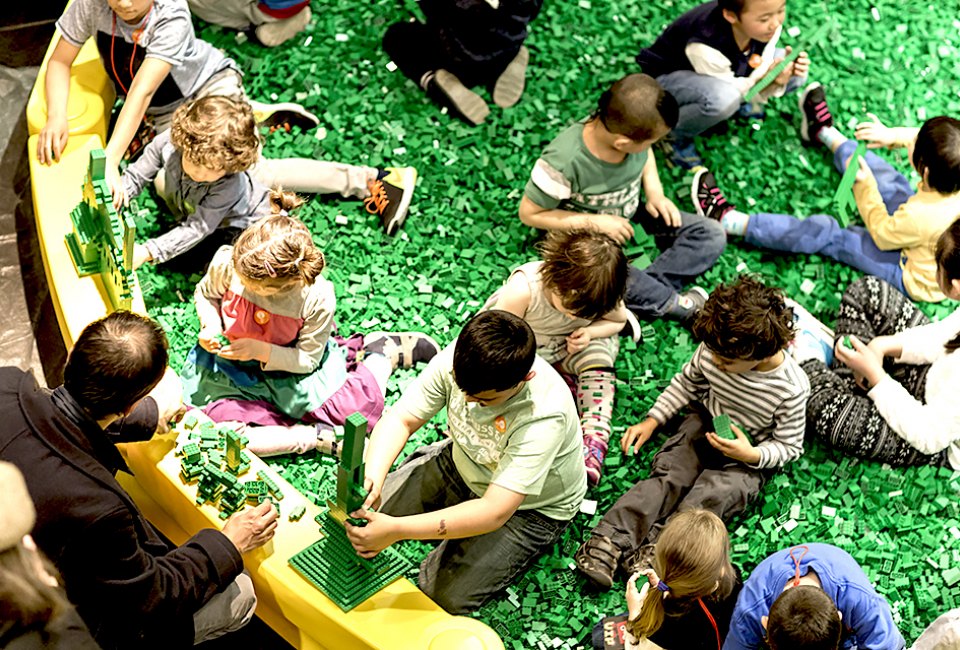The ultimate Lego fan festival, Brick Fest Live, is on at the New York Hall of Science in Corona, Queens. Photo courtesy of NYSCI
